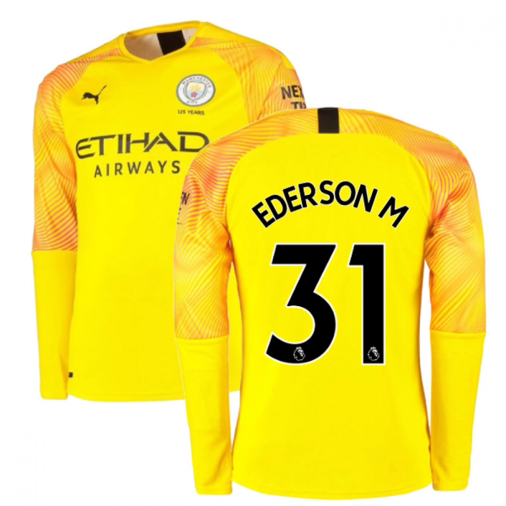 man city goalkeeper kit 2019