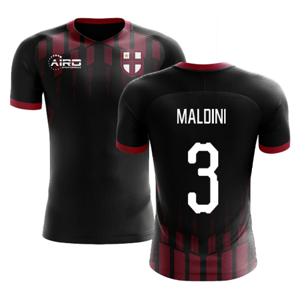 2024-2025 Milan Pre-Match Concept Football Shirt (MALDINI 3)