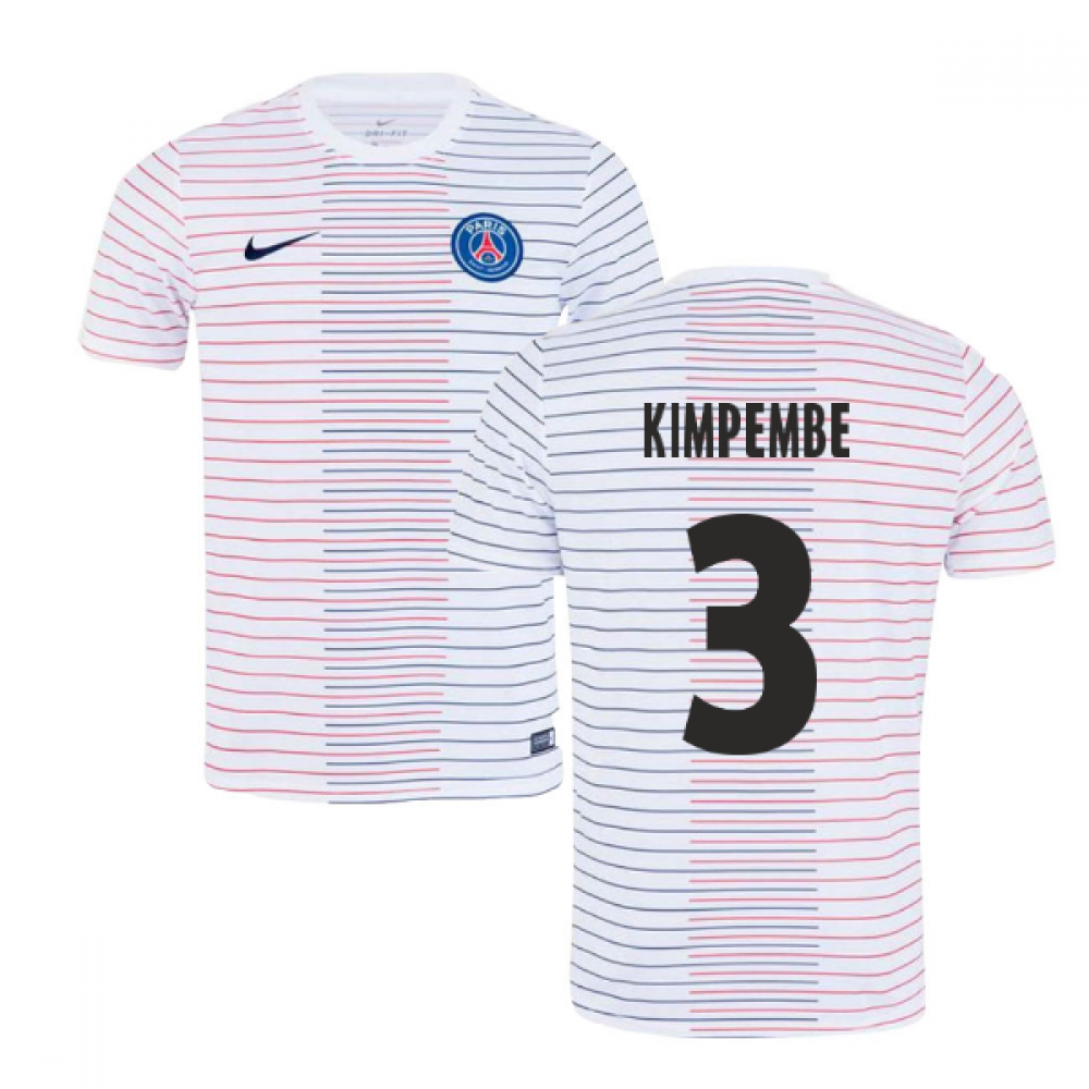 psg pre match training shirt