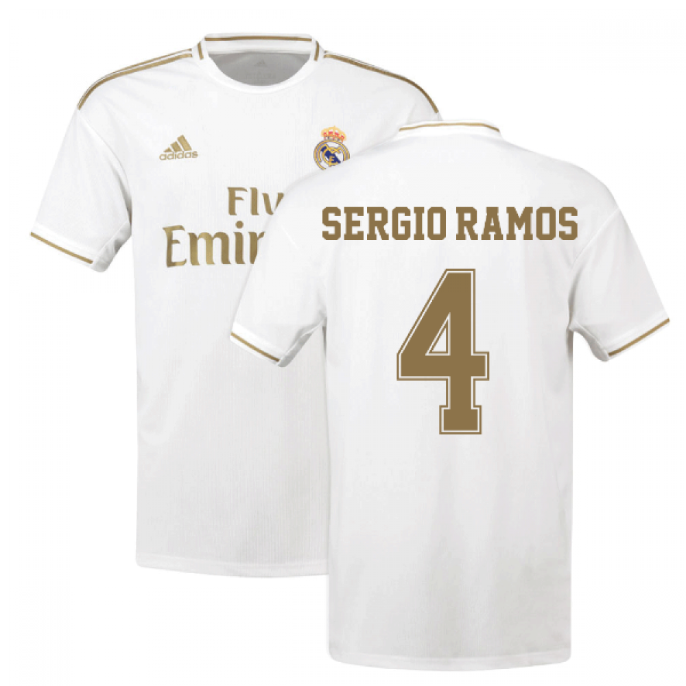 2019 2020 Real Madrid Adidas Home Shirt Kids Sergio Ramos 4 Dx8838 144585 77 93 Teamzo Com - صقلية خزامى الكسكس black adidas t shirt roblox cecilymorrison com