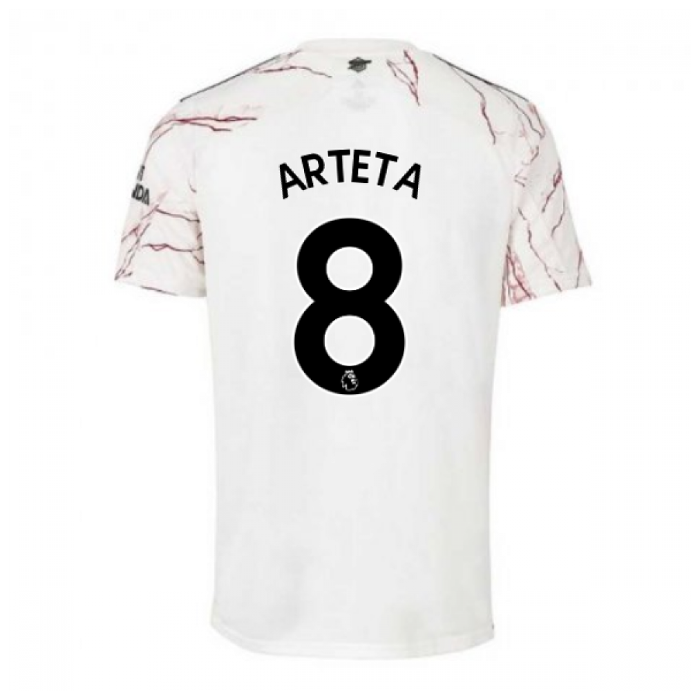 2020-2021 Arsenal Adidas Away Football Shirt (ARTETA 8)