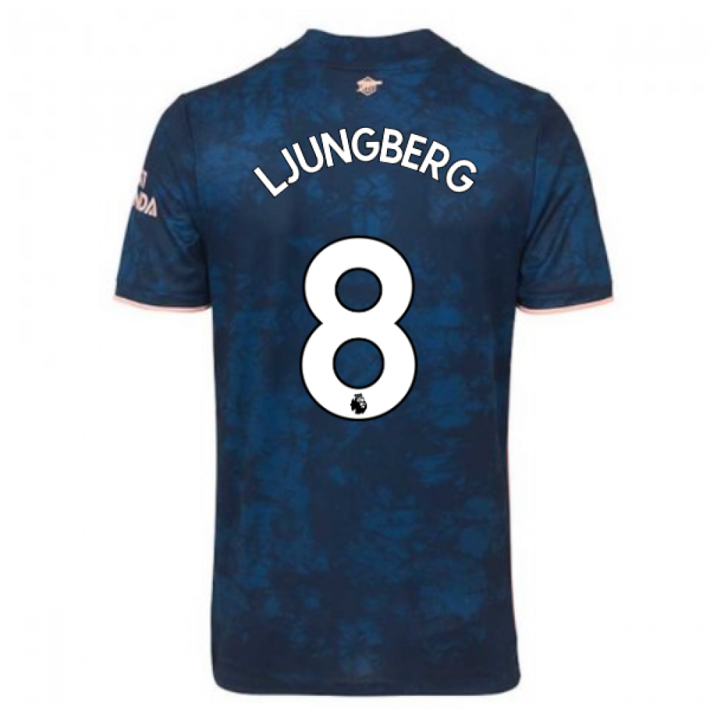 2020-2021 Arsenal Adidas Third Football Shirt (Kids) (LJUNGBERG 8)