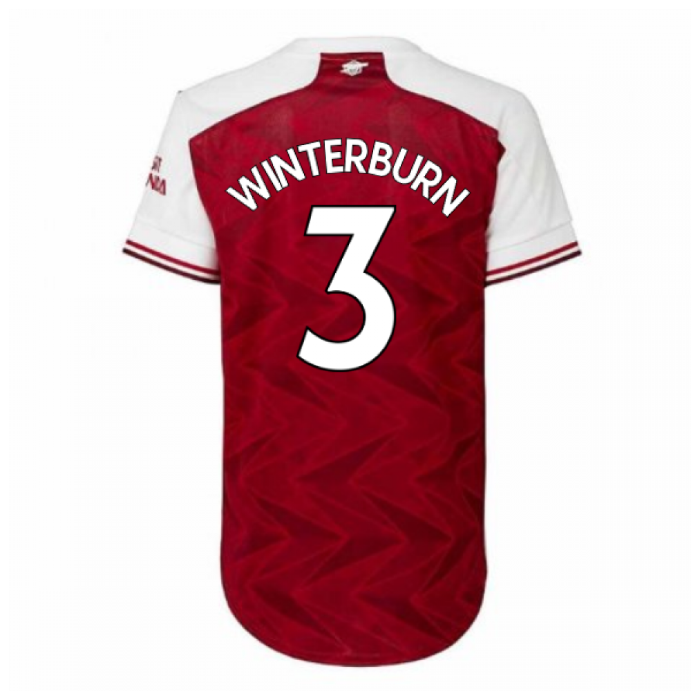 2020-2021 Arsenal Adidas Womens Home Shirt (WINTERBURN 3)