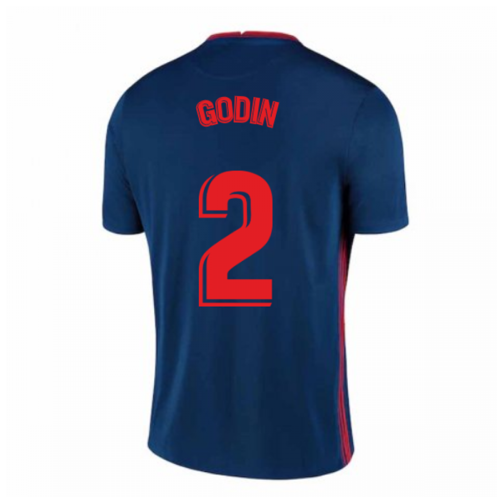 2020-2021 Atletico Madrid Away Nike Shirt (Kids) (GODIN 2)