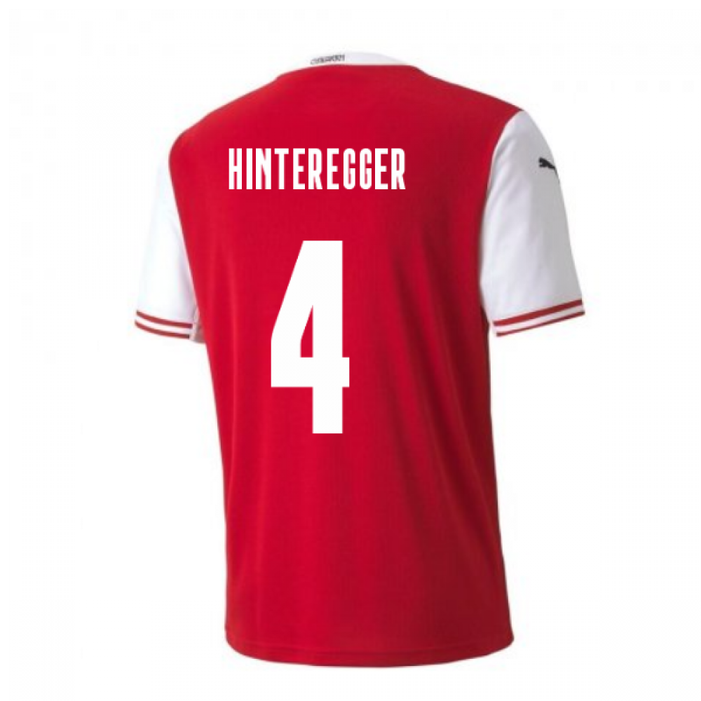 2020-2021 Austria Home Puma Football Shirt (HINTEREGGER 4)