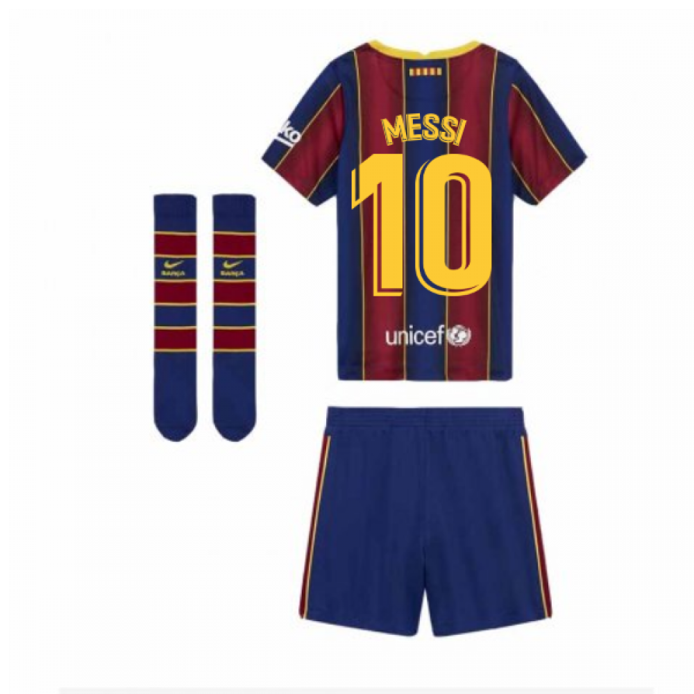 streng Onregelmatigheden bladeren 2020-2021 Barcelona Home Nike Little Boys Mini Kit (MESSI 10)  [CD4590-456-180929] - €68.70 Teamzo.com