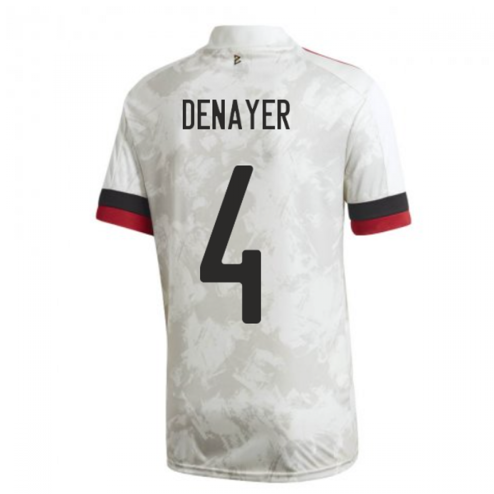 2020 2021 Belgium Away Shirt Denayer 4 Ej8548 200343 105 89 Teamzo Com