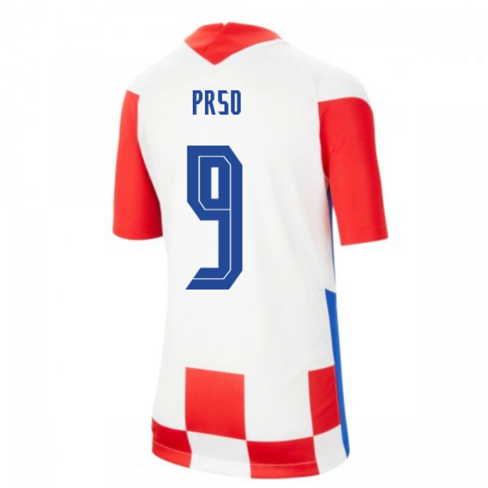 2020-2021 Croatia Home Nike Football Shirt (Kids) (PRSO 9)