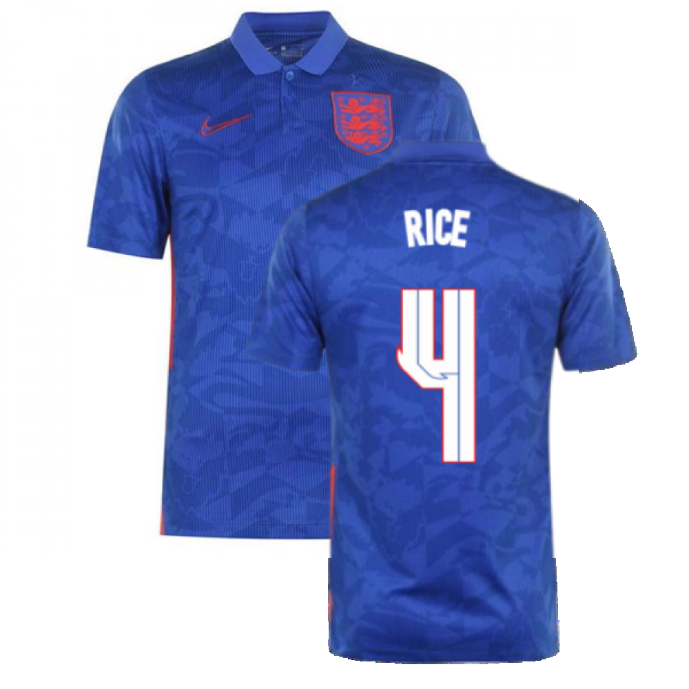 Nike England Home Stadium Shirt 2020-22 with Saka 25 Printing