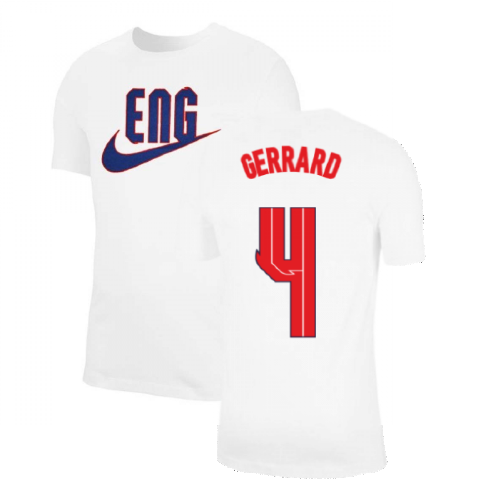 2020 2021 England Ground Tee White Gerrard 4 Cd1419 100 213496 44 43 Teamzo Com