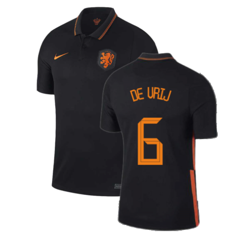 2020-2021 Holland Away Nike Football Shirt (DE VRIJ 6)