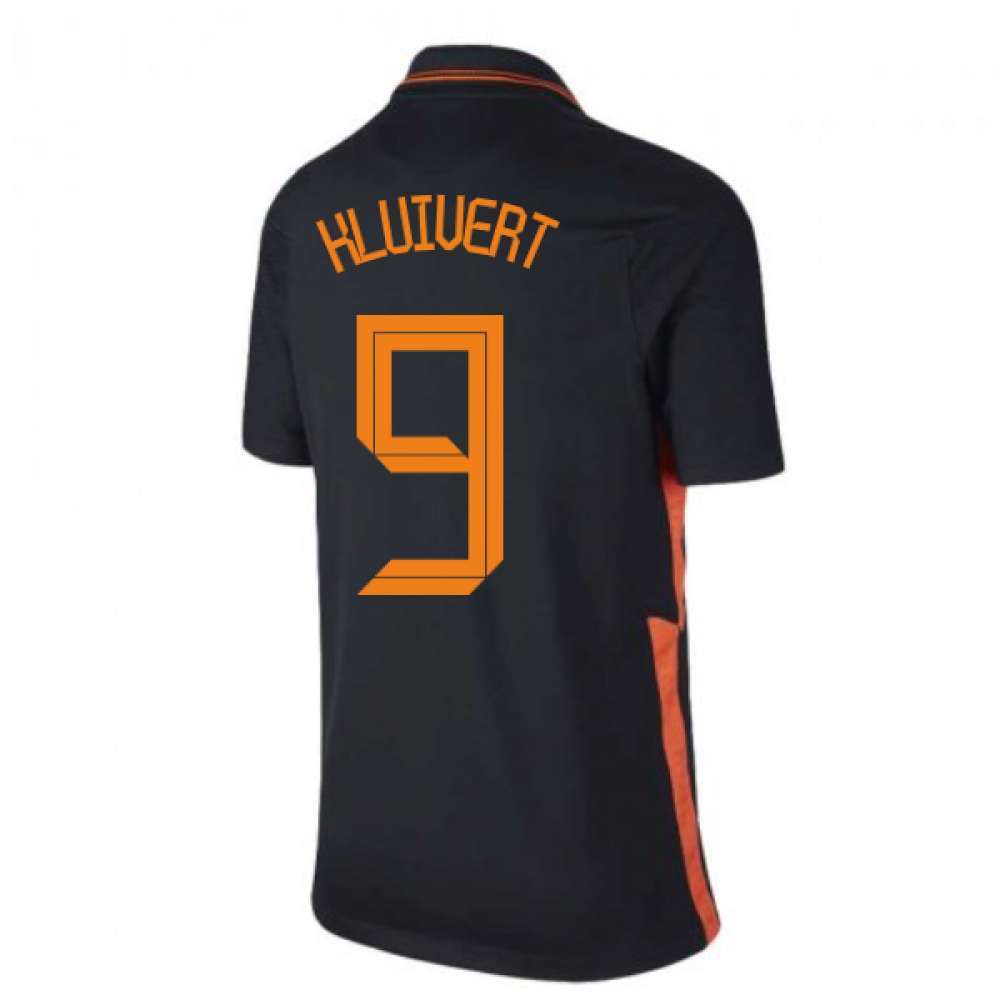 2020-2021 Holland Away Nike Football Shirt (Kids) (KLUIVERT 9)