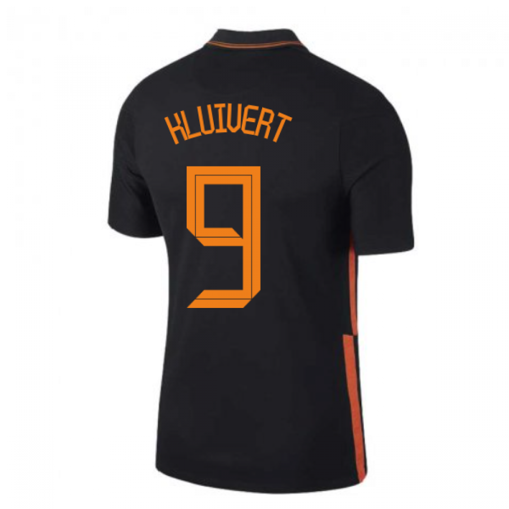 2020-2021 Holland Away Nike Football Shirt (KLUIVERT 9)