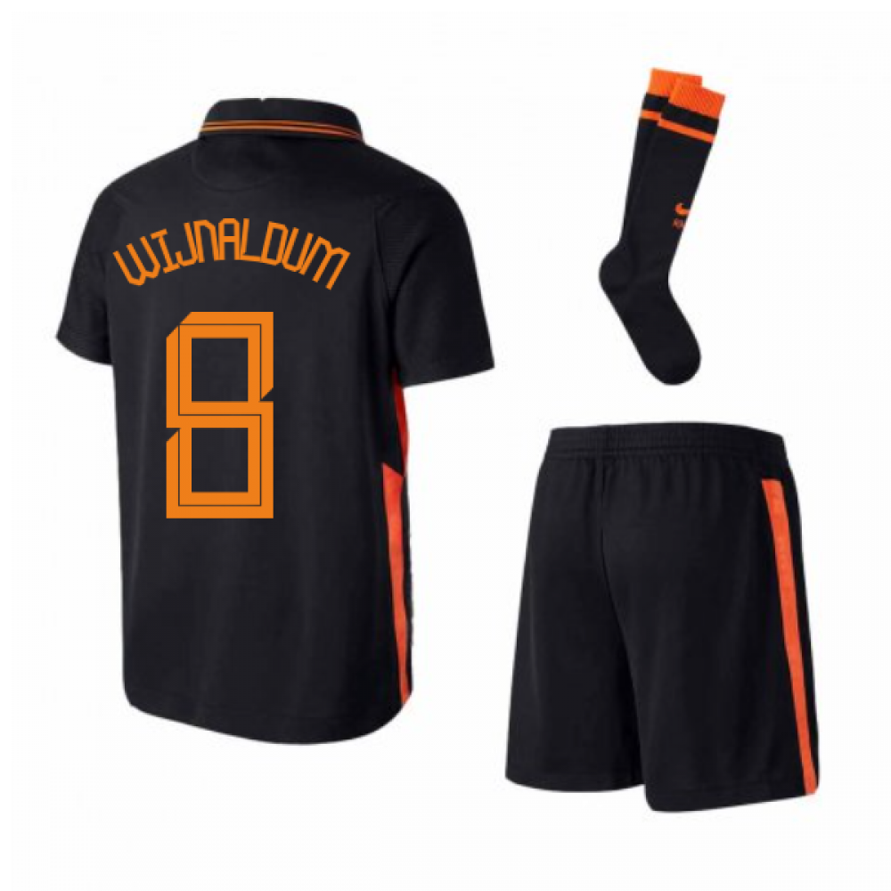 2020-2021 Holland Away Nike Mini Kit (WIJNALDUM 8)