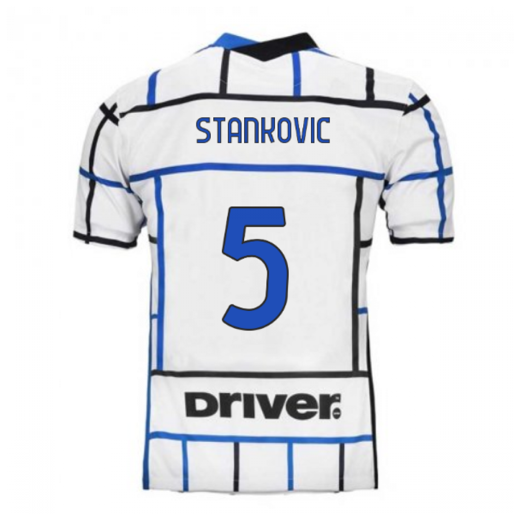 2020-2021 Inter Milan Away Nike Football Shirt (STANKOVIC 5)