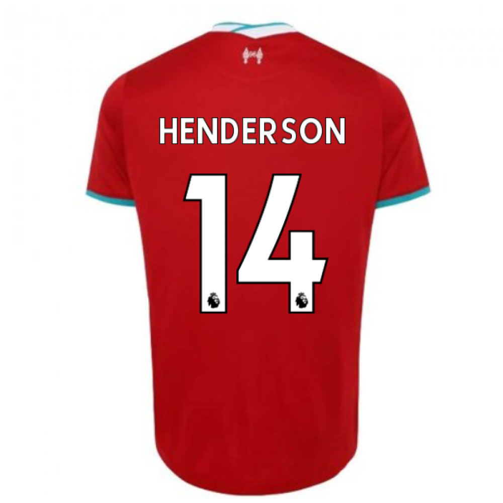 2020-2021 Liverpool Home Shirt (Kids) (HENDERSON 14)