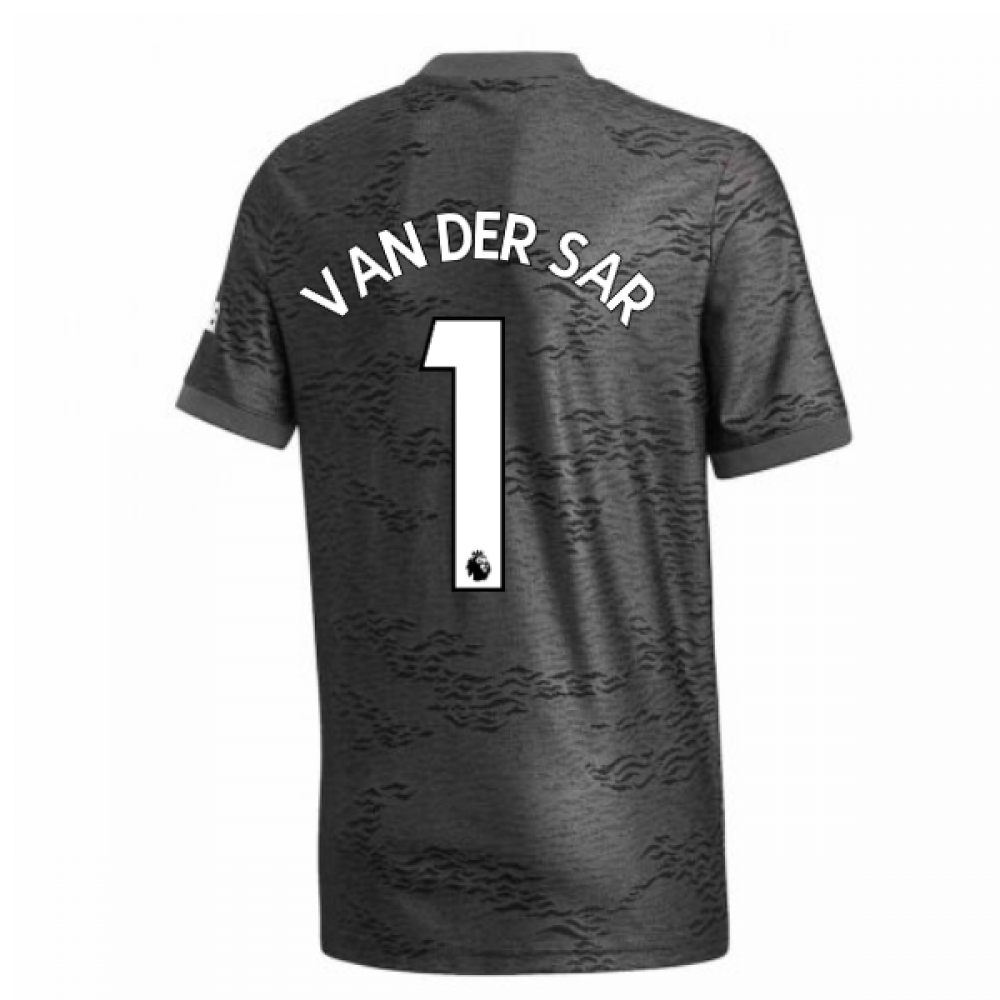 2020-2021 Man Utd Adidas Away Football Shirt (Kids) (VAN DER SAR 1)