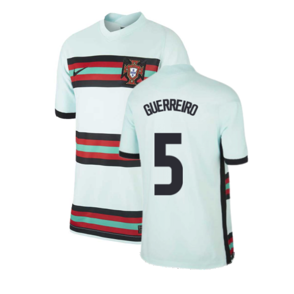 2020-2021 Portugal Away Nike Football Shirt (Kids) (GUERREIRO 5)