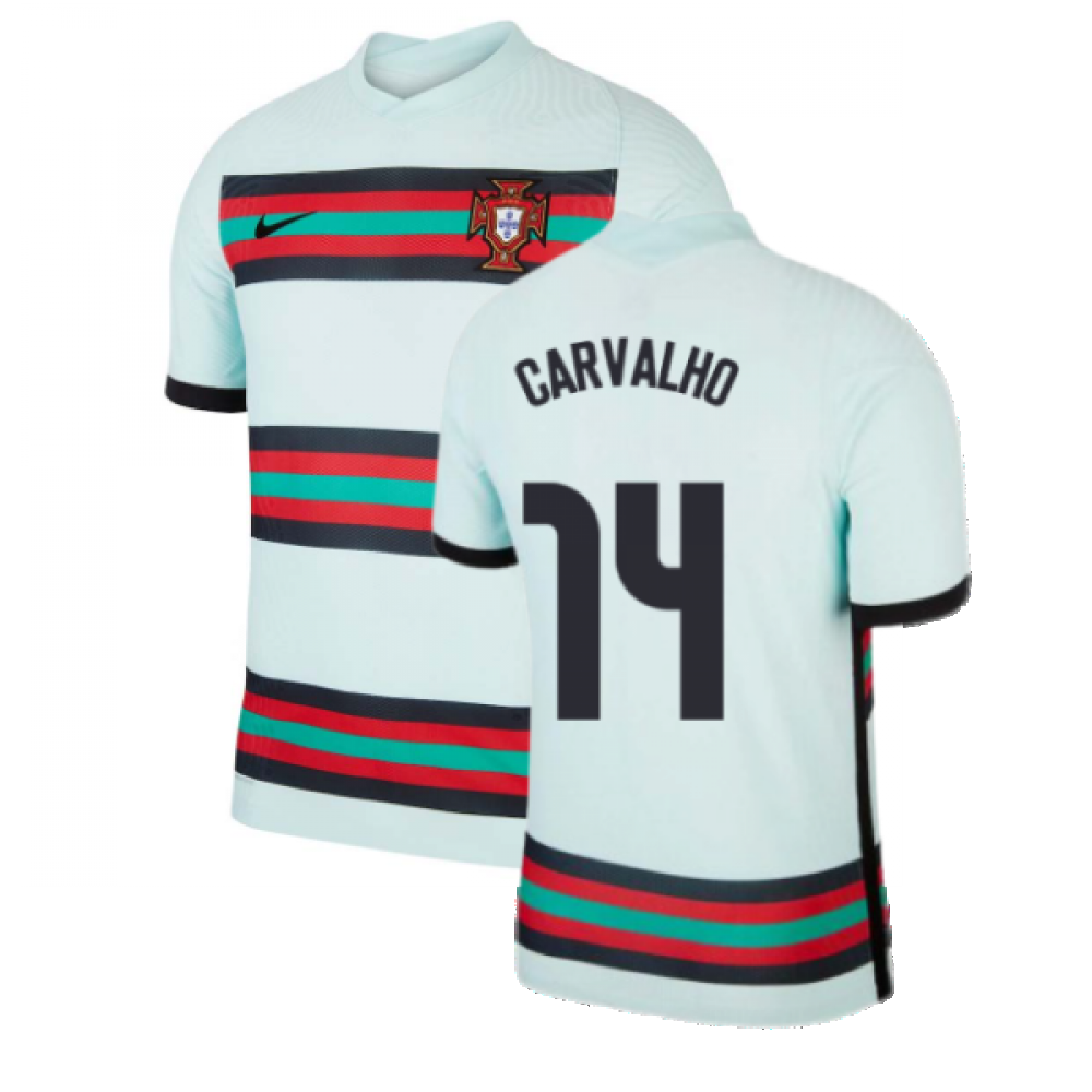 2020-2021 Portugal Away Nike Vapor Match Shirt (CARVALHO 14)