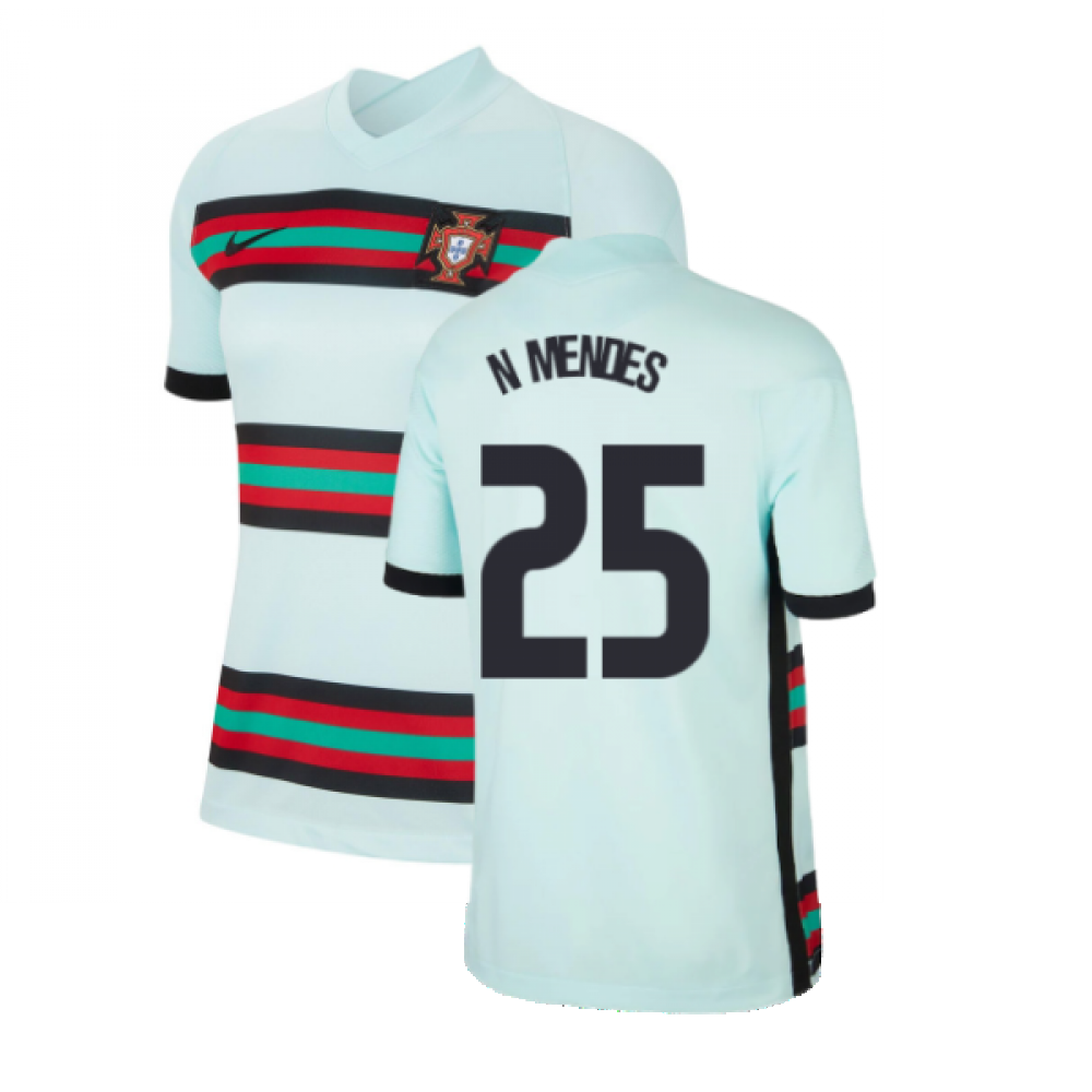 2020-2021 Portugal Away Shirt (Ladies) (N.MENDES 25)