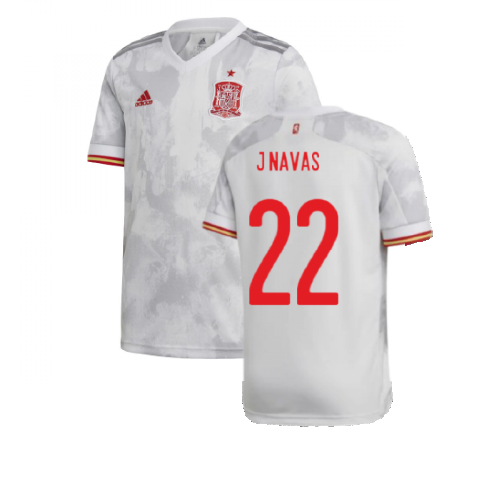 2020-2021 Spain Away Shirt (Kids) (J NAVAS 22)