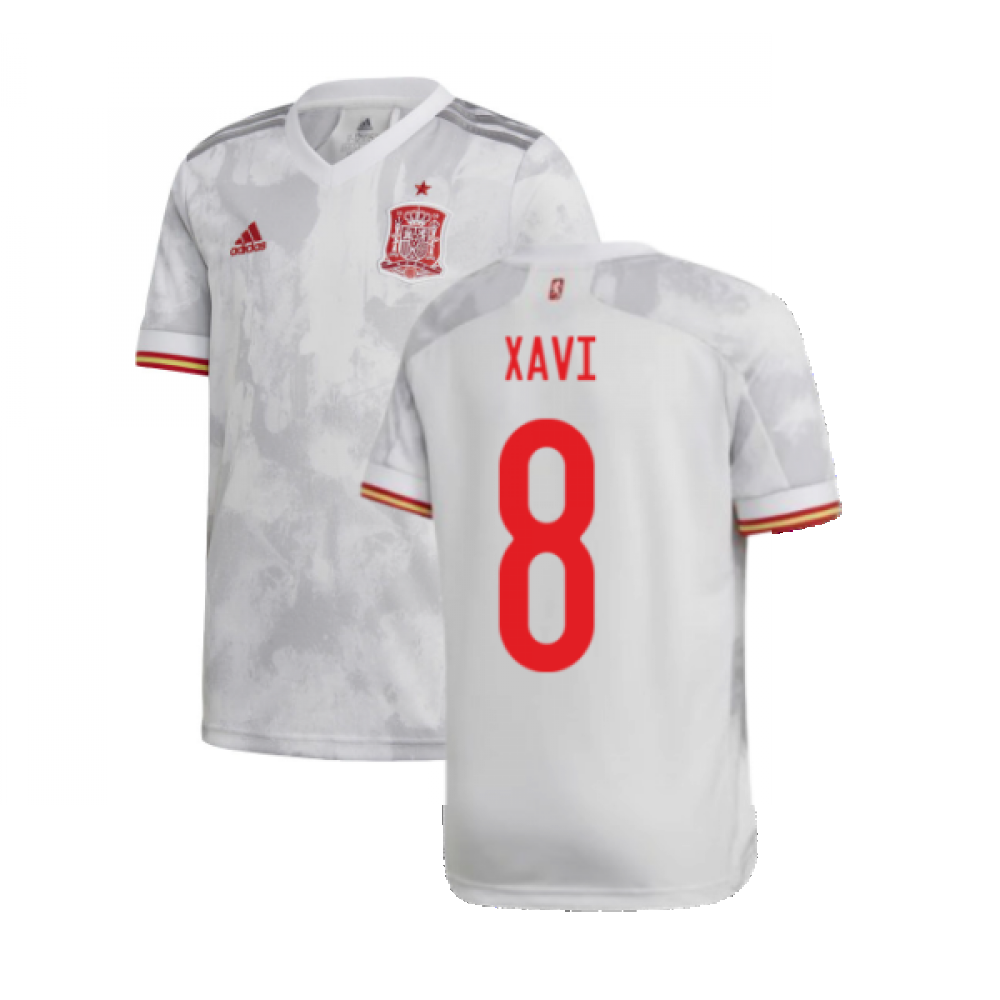 2020-2021 Spain Away Shirt (XAVI 8)