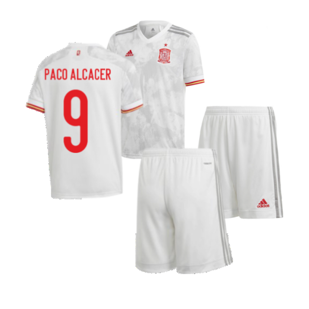 2020-2021 Spain Away Youth Kit (PACO ALCACER 9)