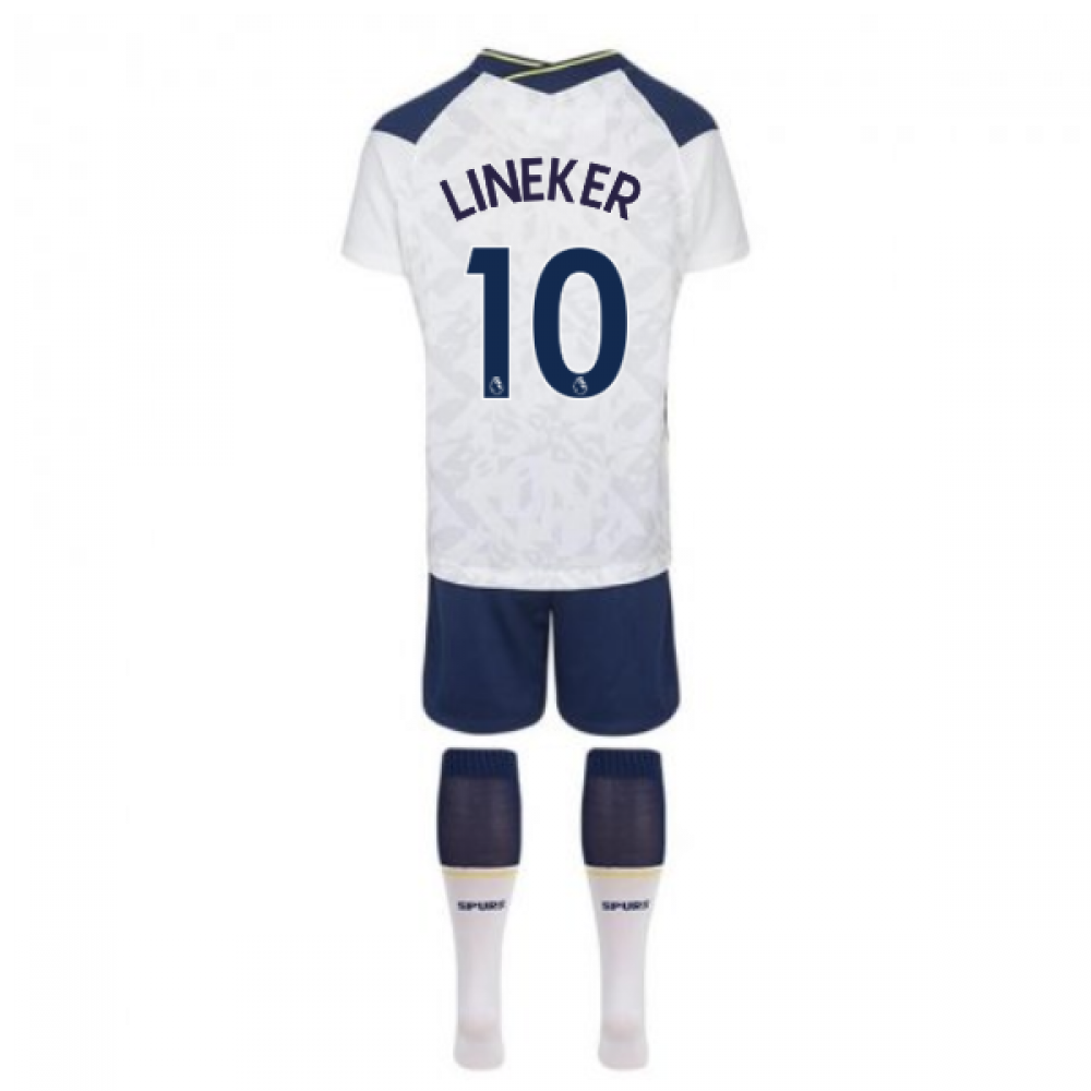 2020-2021 Tottenham Home Nike Little Boys Mini Kit (LINEKER 10)