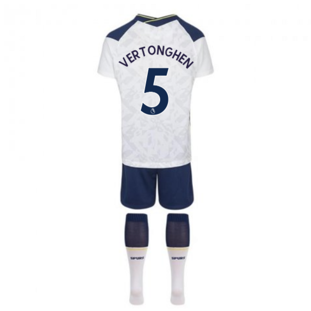 2020-2021 Tottenham Home Nike Little Boys Mini Kit (VERTONGHEN 5)