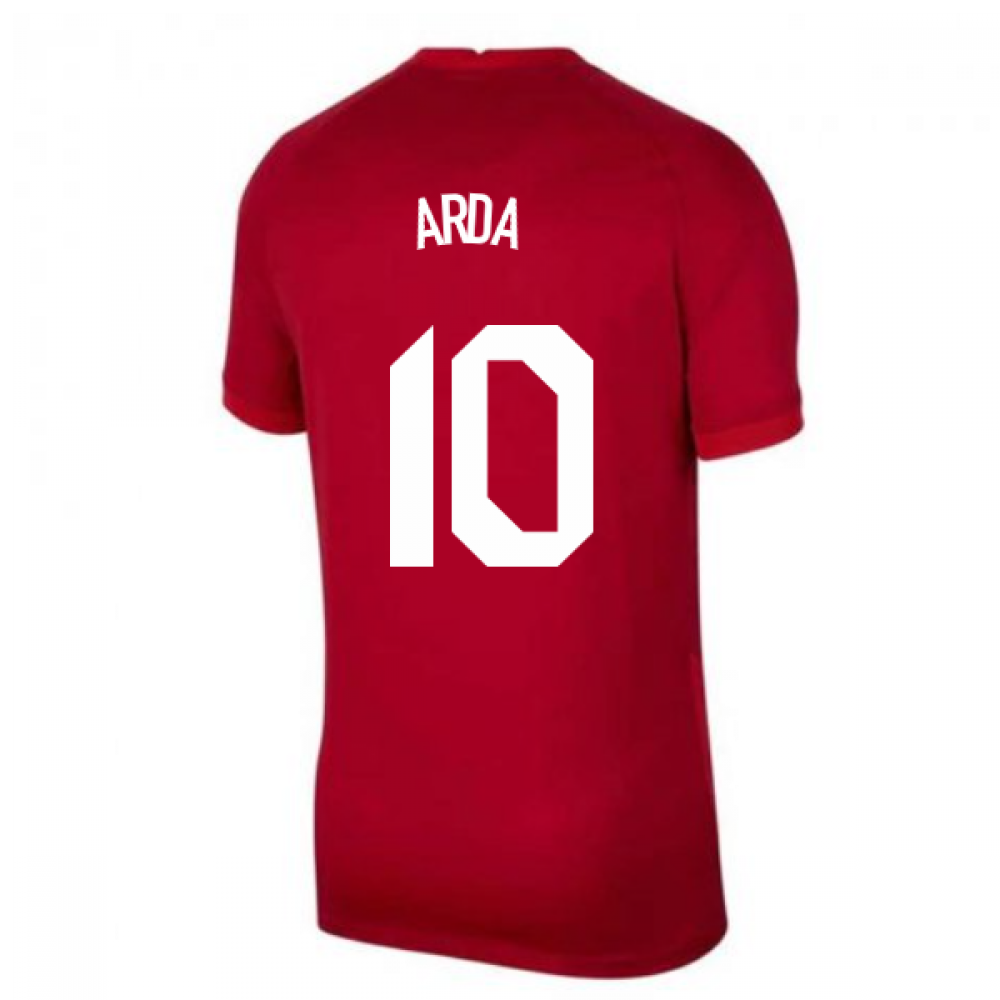 2020-2021 Turkey Away Nike Football Shirt (ARDA 10)