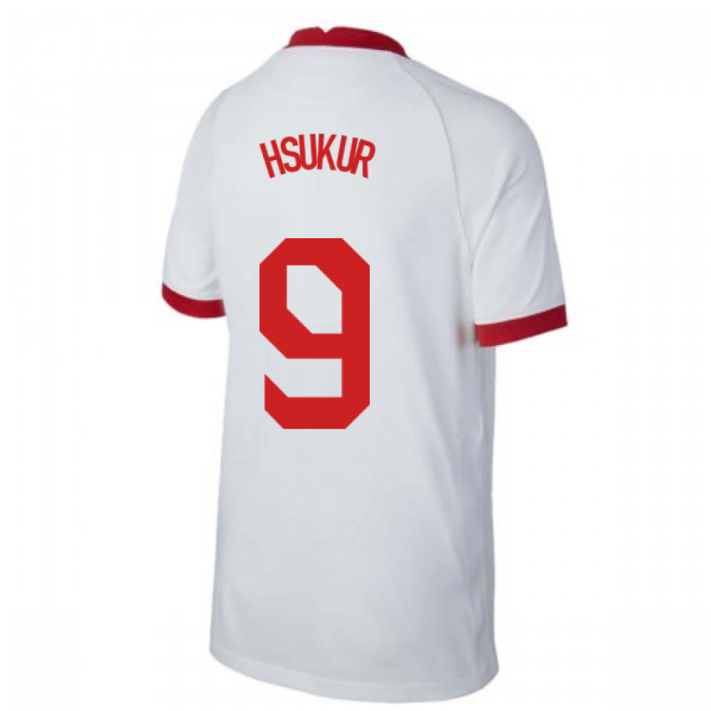 2020-2021 Turkey Home Nike Football Shirt (Kids) (H.SUKUR 9)