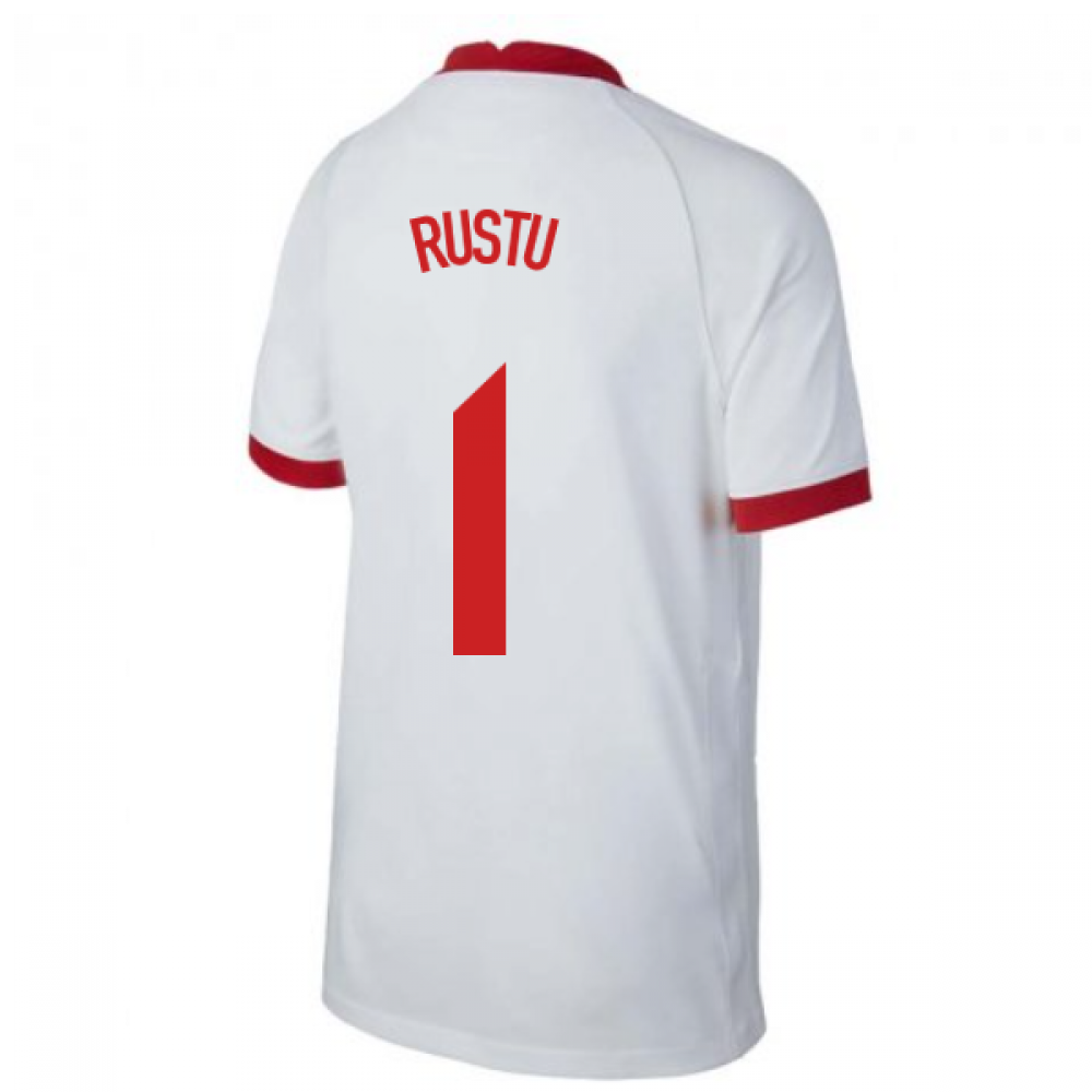 2020-2021 Turkey Home Nike Football Shirt (Kids) (RUSTU 1)