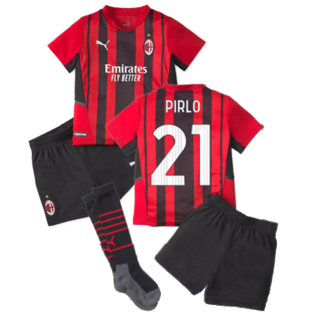 2021-2022 AC Milan Home Mini Kit (PIRLO 21)