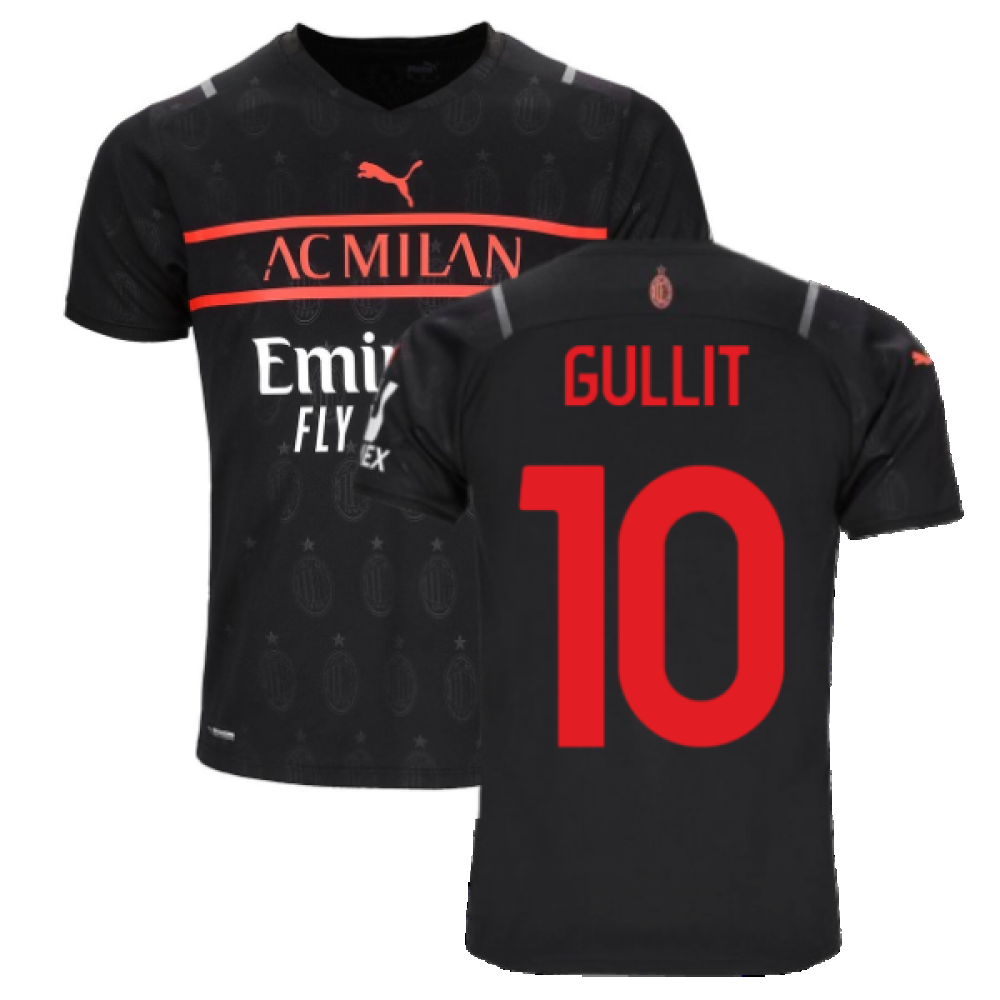 2021-2022 AC Milan Third Shirt (GULLIT 10)