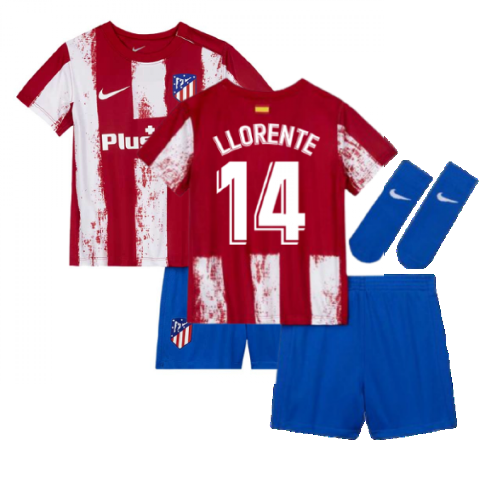 2021-2022 Atletico Madrid Infants Kit (M LLORENTE 14)