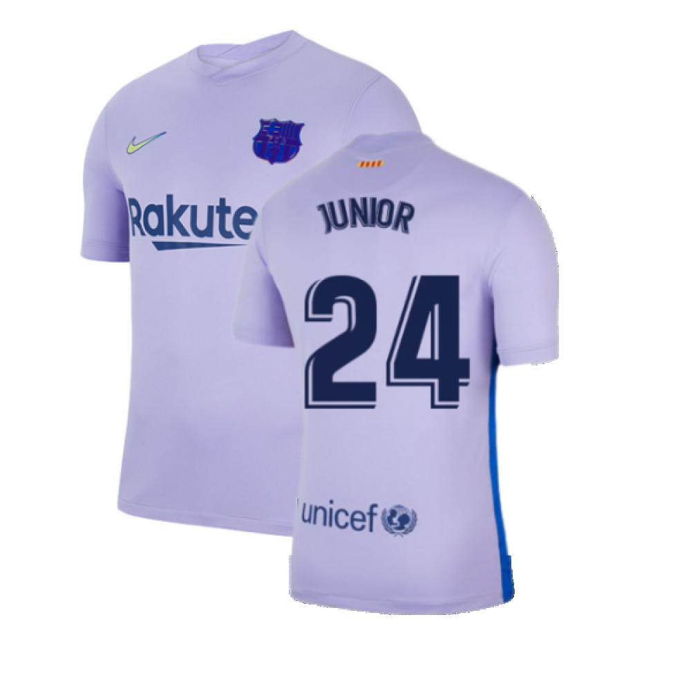 barcelona away football kit junior