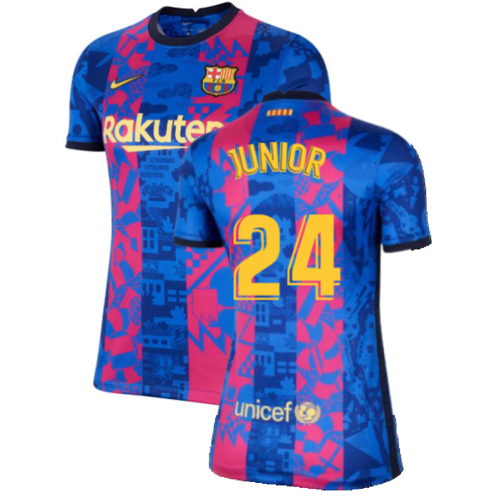 2021-2022 Barcelona Womens 3rd Shirt (JUNIOR 24)