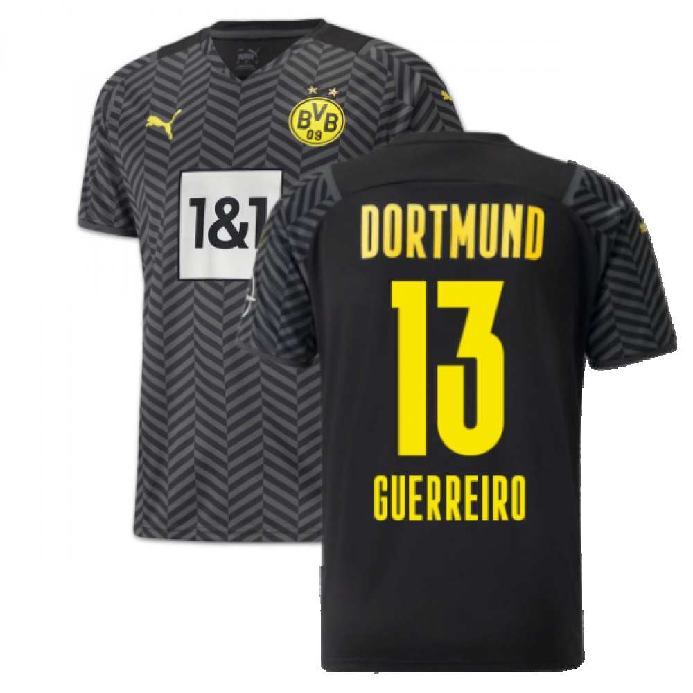 2021-2022 Borussia Dortmund Away Shirt (GUERREIRO 13)