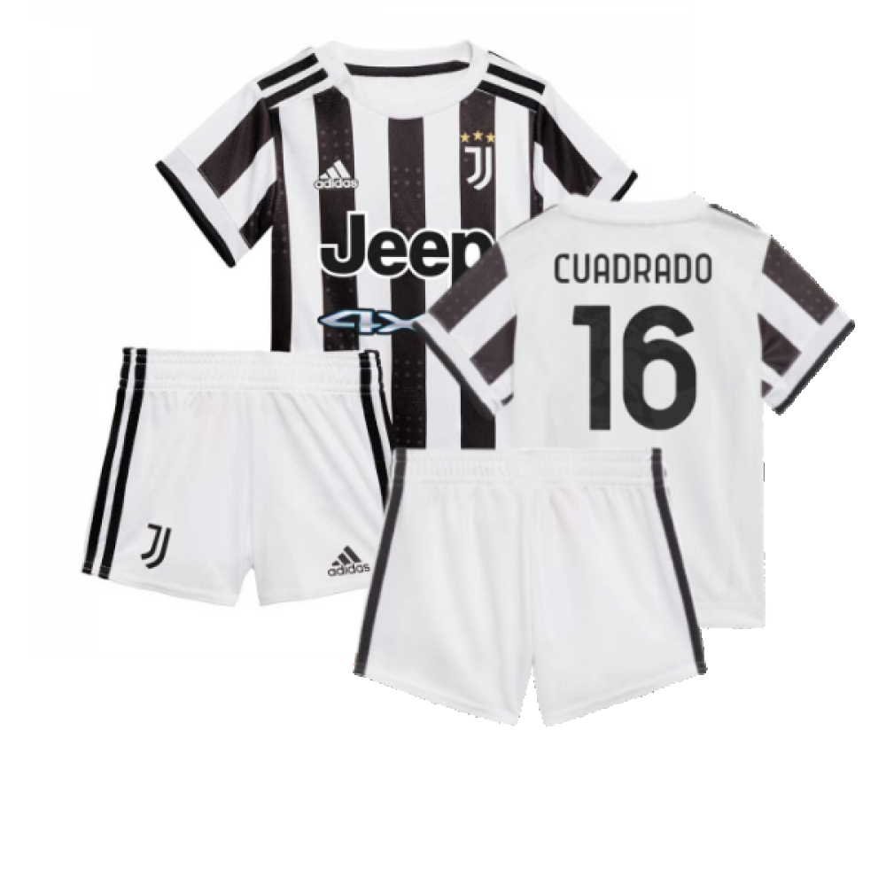 2021-2022 Juventus Home Baby Kit (CUADRADO 11)