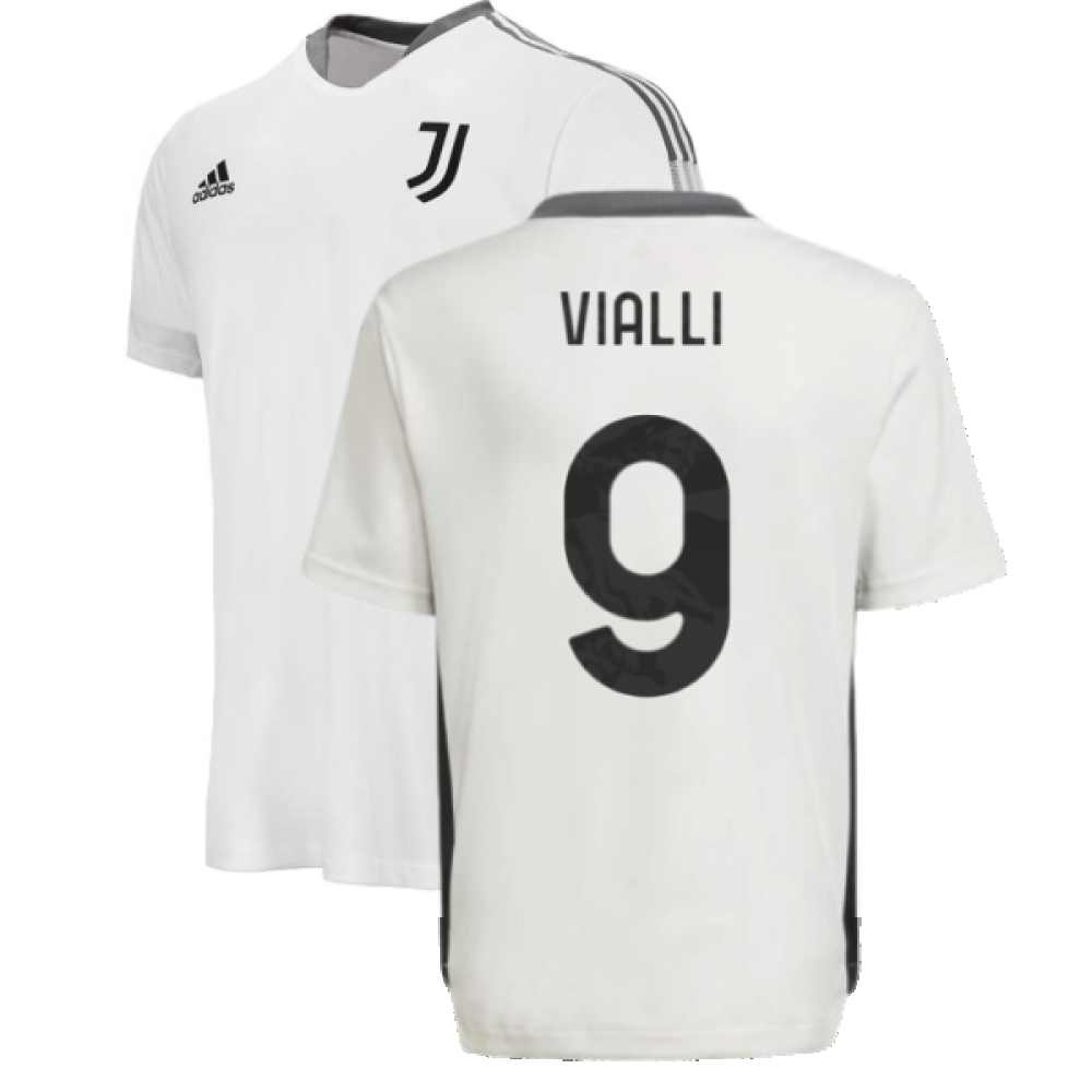 2021-2022 Juventus Training Shirt (White) - Kids (VIALLI 9)