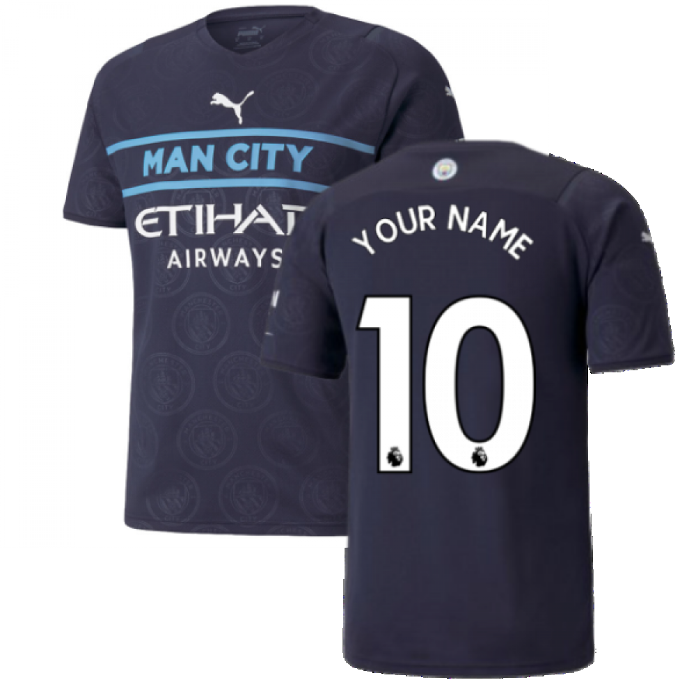 2021-2022 Man City Third Shirt (Your Name)