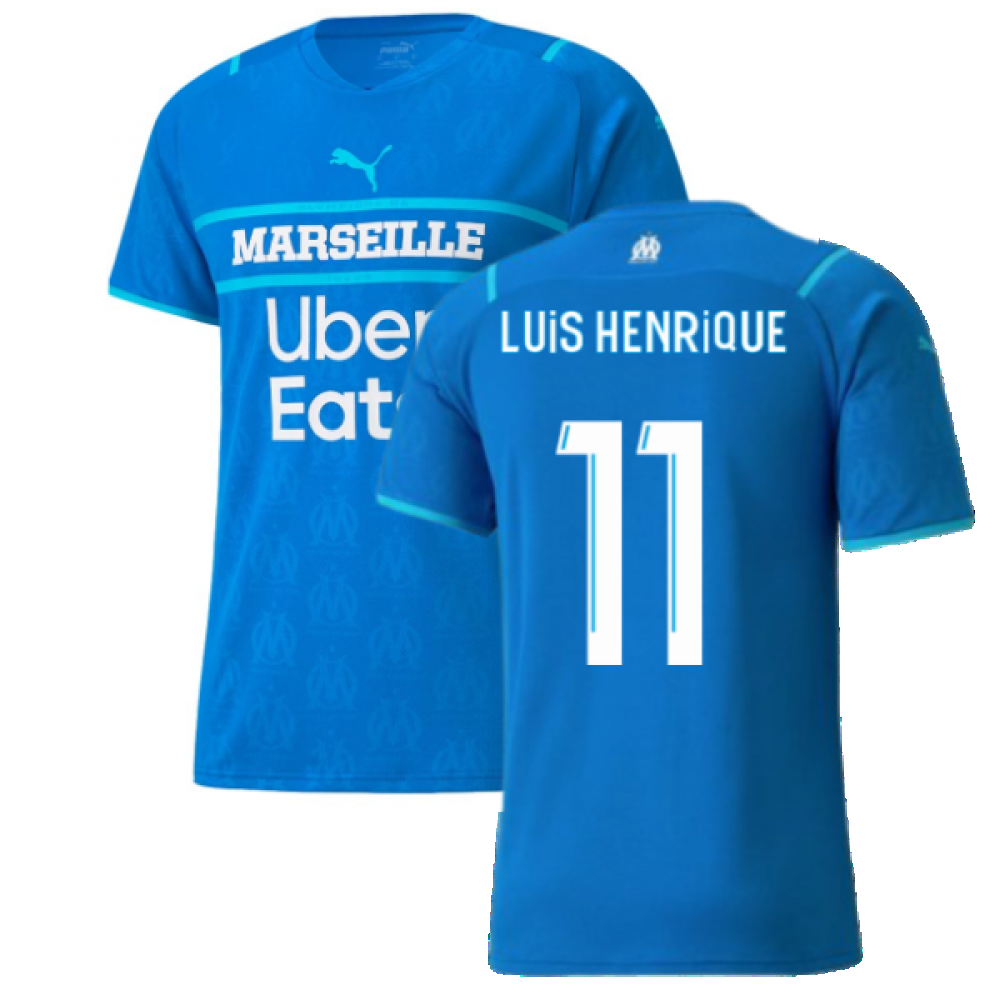 2021-2022 Marseille Third Shirt (LUIS HENRIQUE 11)