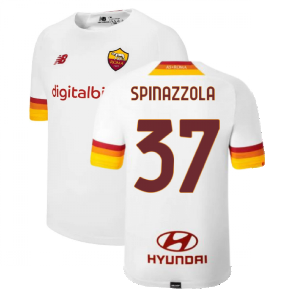 2021-2022 Roma Away Shirt (Kids) (SPINAZZOLA 37)