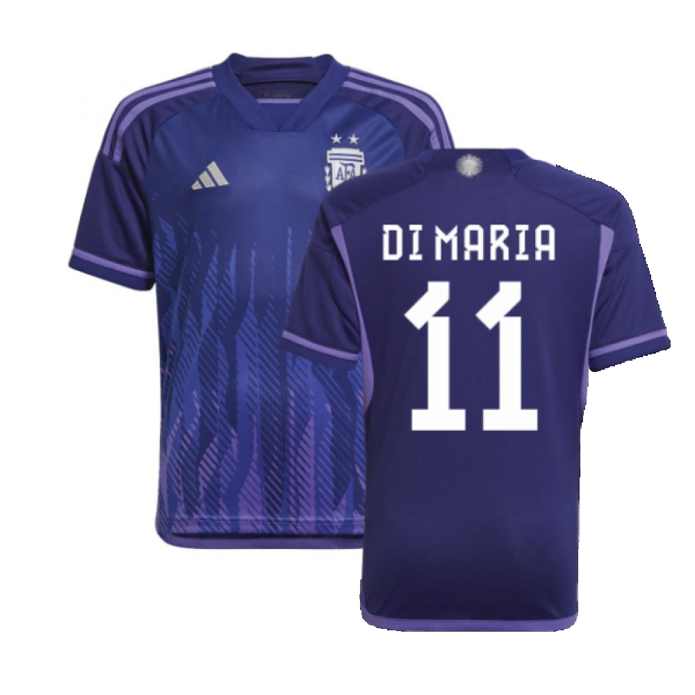 2022-2023 Argentina Away Shirt (Kids) (DI MARIA 11)