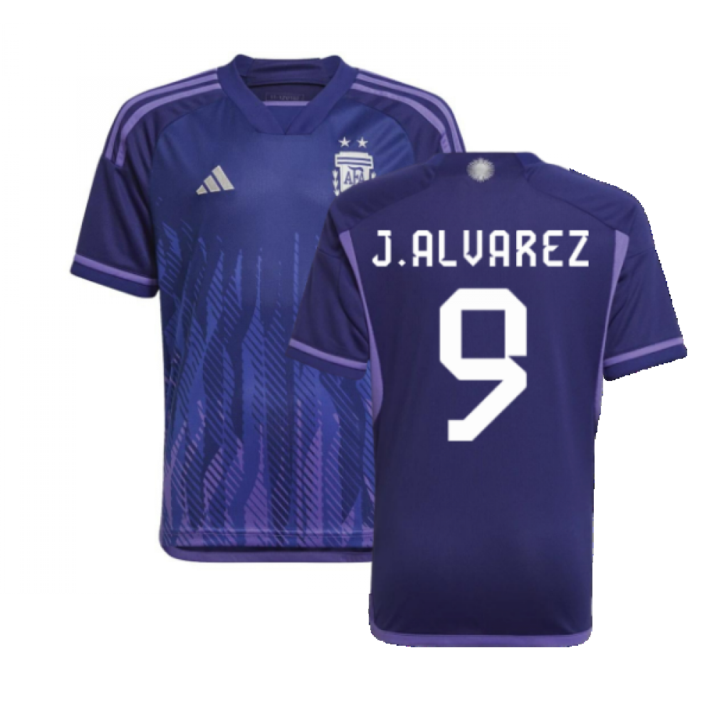 2022-2023 Argentina Home Shirt (J.ALVAREZ 9)