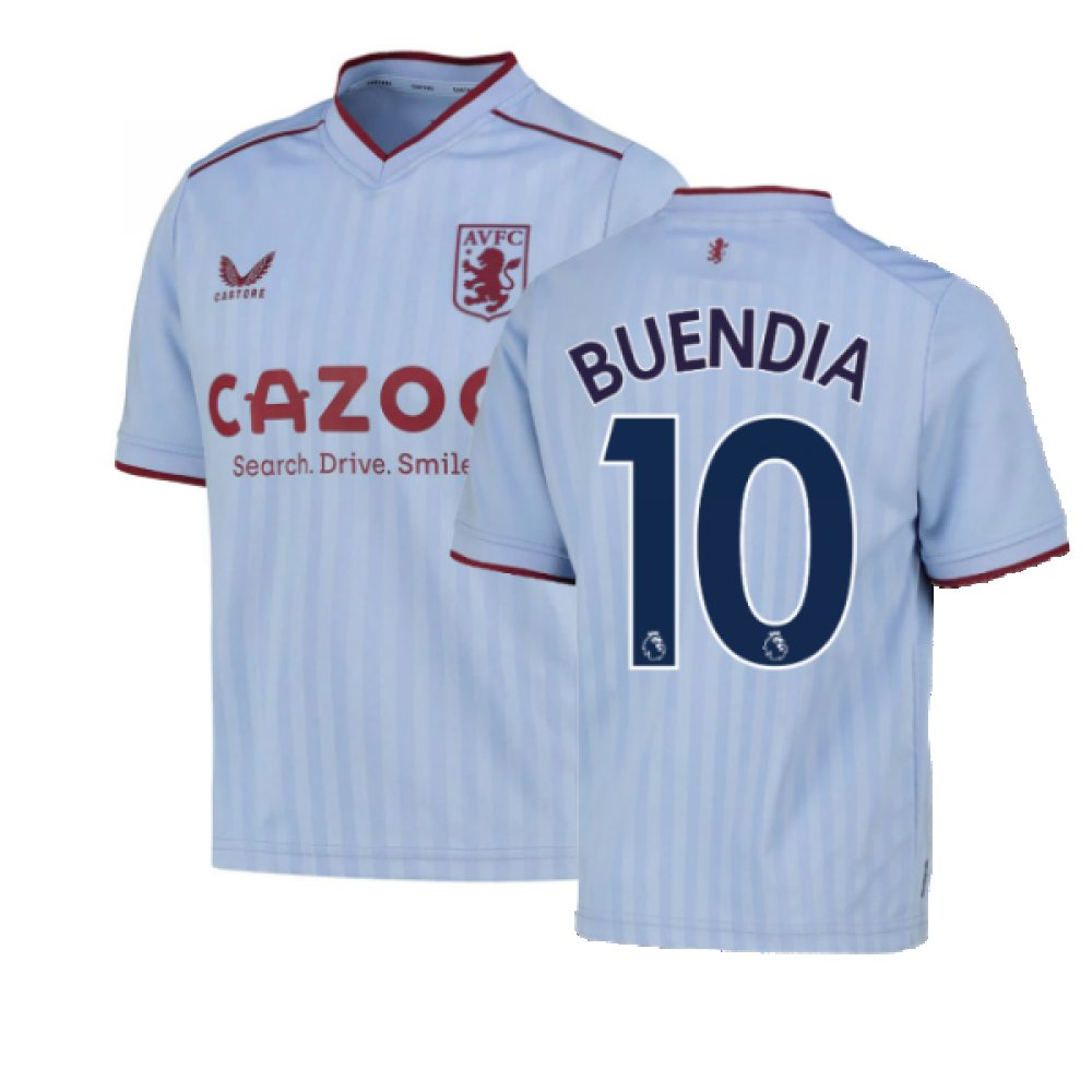 2022-2023 Aston Villa Away Shirt (Kids) (BUENDIA 10)