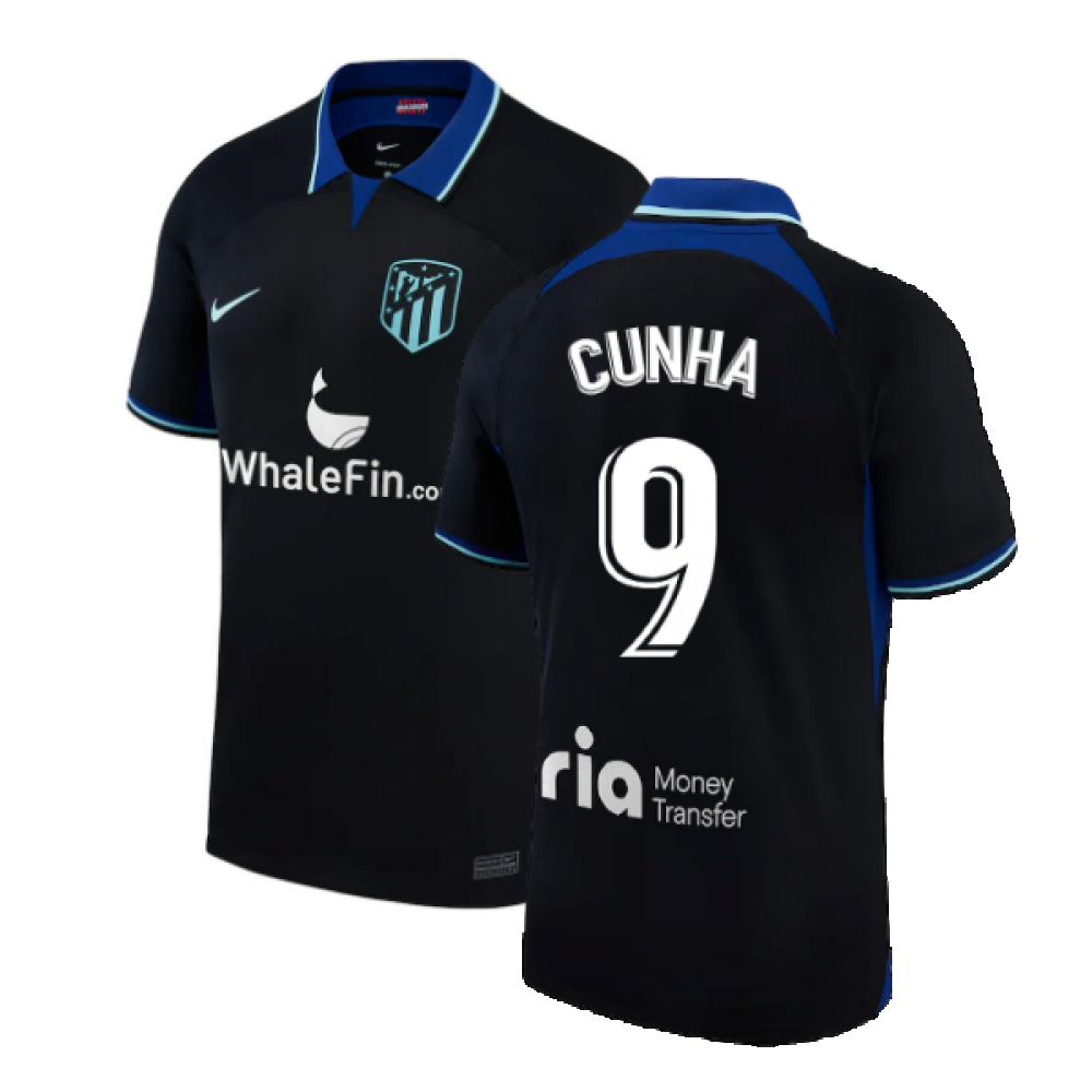 2022-2023 Atletico Madrid Away Shirt (CUNHA 9)