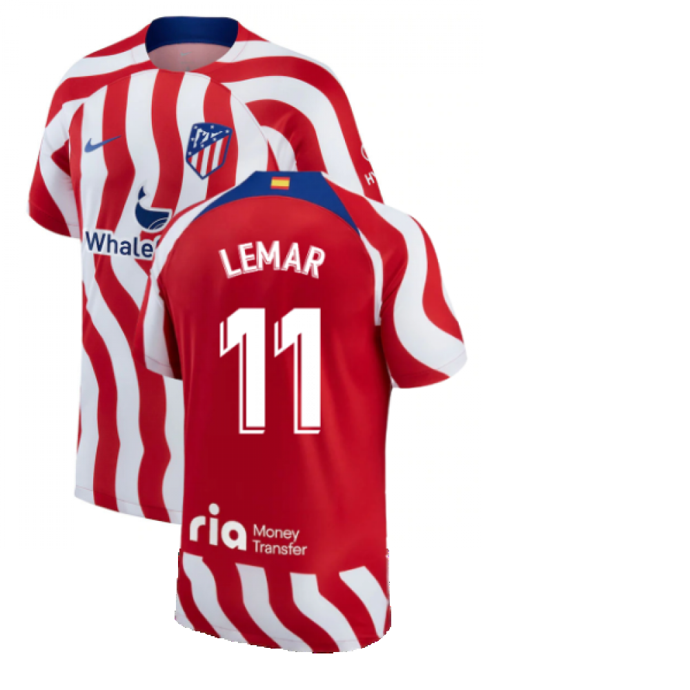 2022-2023 Atletico Madrid Home Shirt (LEMAR 11)