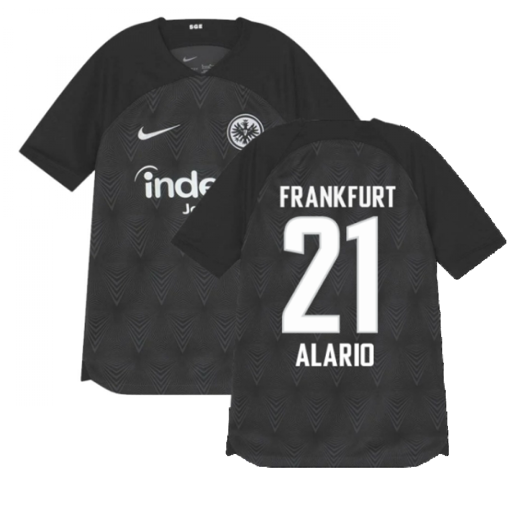 2022-2023 Eintracht Frankfurt Away Shirt (Kids) (ALARIO 21)