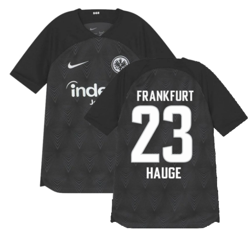 2022-2023 Eintracht Frankfurt Away Shirt (Kids) (HAUGE 23)